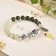 Hetian Jade Amber PiXiu Luck Bracelet