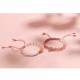Gradient Agate Peach Blossom Luck Bracelet Gradient Agate Peach Blossom Luck Bracelet
