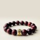 Small Leaf Red Sandalwood Protection Bracelet