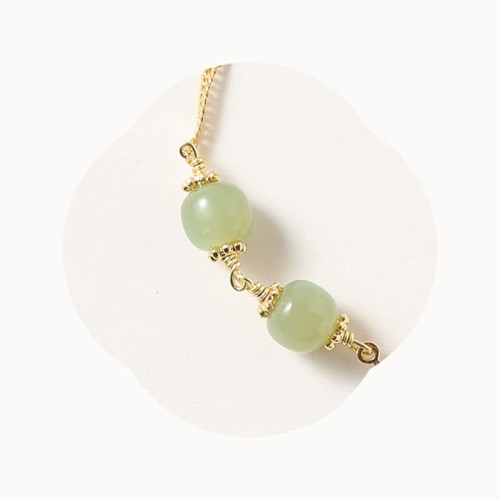 Gold Plated Hetian Jade Golden Rose Luck Bracelet Gold Plated Hetian Jade Golden Rose Luck Bracelet