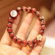Swallowing Beast Family Wealth Thangka Bracelet