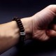 Tibetan Coconut Shell Om Mani Padme Hum Bracelet Tibetan Coconut Shell Om Mani Padme Hum Bracelet