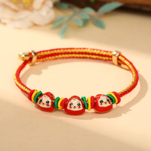 Colorful Rope Zongzi Pattern Luck Bracelet Colorful Rope Zongzi Pattern Luck Bracelet