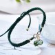 Strawberry Quartz Amethyst Green Phantom Positive Bracelet