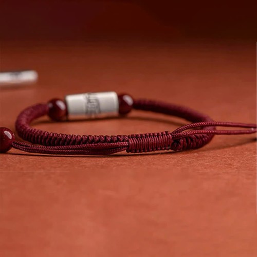 925 Silver 12 Chinese Zodiac Cinnabar String Bracelet 925 Silver 12 Chinese Zodiac Cinnabar String Bracelet