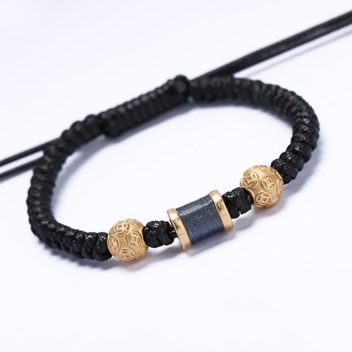 999 Sterling Silver Copper Coin Balance Bracelet 999 Sterling Silver Copper Coin Balance Bracelet