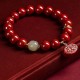 Cinnabar Jade Healing Charm Bracelet Cinnabar Jade Healing Charm Bracelet
