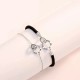 "KEEP ME IN YOUR HEART" Interlocking Circles Healing Bracelet "KEEP ME IN YOUR HEART" Interlocking Circles Healing Bracelet