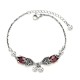 Garnet PiXiu Copper Coin Protection Bracelet