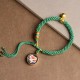 Tibetan Five Gods of Wealth Prayer Wheel Bracelet