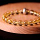 Sterling Silver Zodiac Citrine Protection Bracelet