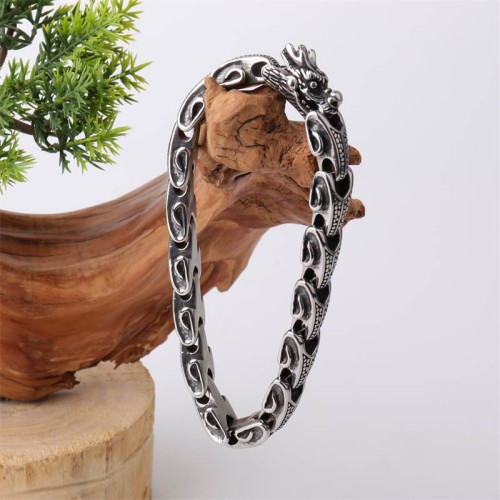 Dragon Titanium Steel Luck Bangle Dragon Titanium Steel Luck Bangle