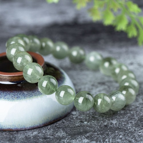 Natural Green Crystal Wealth Bracelet Natural Green Crystal Wealth Bracelet