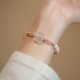 Chalcedony Peace Buckle Positive String Bracelet Chalcedony Peace Buckle Positive String Bracelet