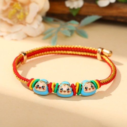 Colorful Rope Zongzi Pattern Luck Bracelet Colorful Rope Zongzi Pattern Luck Bracelet