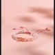 Gradient Agate Peach Blossom Luck Bracelet Gradient Agate Peach Blossom Luck Bracelet