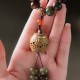 108 Mala Beads Dunhuang Bodhi Seed Dzi Bead Evil Spirits Bracelet 108 Mala Beads Dunhuang Bodhi Seed Dzi Bead Evil Spirits Bracelet