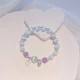 Cat's Eye Amethyst Fu Character Support Bracelet Cat's Eye Amethyst Fu Character Support Bracelet