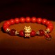 Year of the Dragon Cinnabar Ingot Protection Bracelet Year of the Dragon Cinnabar Ingot Protection Bracelet