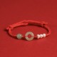Hetian Jade Pearl Peace Luck Bracelet