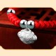 925 Sterling Silver Fu Character Lucky Money Bag Kids Bracelet 925 Sterling Silver Fu Character Lucky Money Bag Kids Bracelet