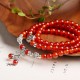Natural Red Agate Blessing Necklace Bracelet Natural Red Agate Blessing Necklace Bracelet