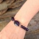 Amethyst Crystal Balance Marquise Bracelet Amethyst Crystal Balance Marquise Bracelet