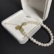 Natural Pearl Hetian Jade Happiness Wisdom Bracelet