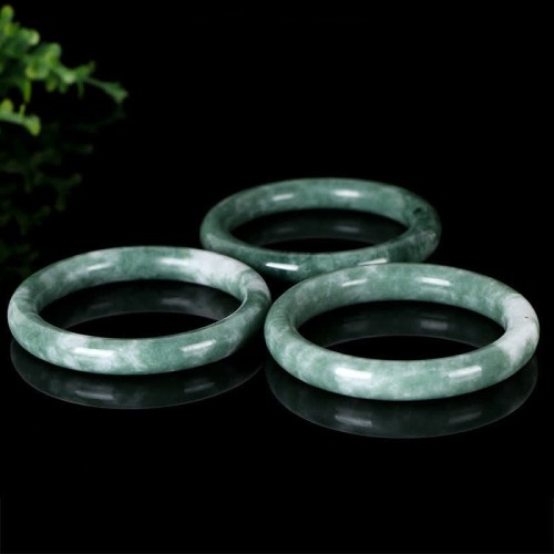 Natural Jade Luck Abundance Bangle Natural Jade Luck Abundance Bangle