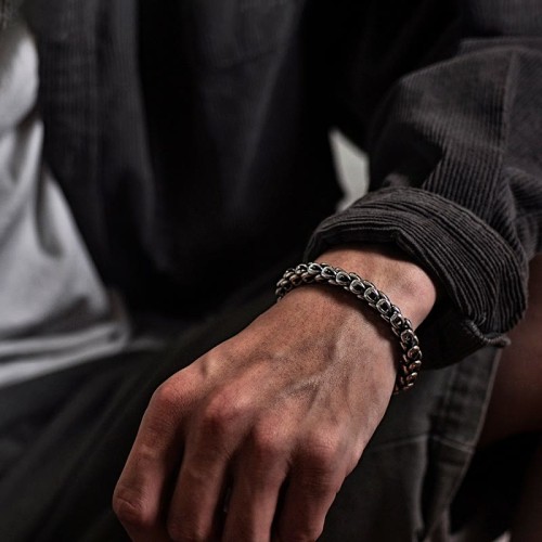 Retro Dragon Scale Pattern Strength Bracelet Retro Dragon Scale Pattern Strength Bracelet