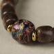 Agarwood Copper Coin Auspicious Cloud Calm Bracelet Agarwood Copper Coin Auspicious Cloud Calm Bracelet