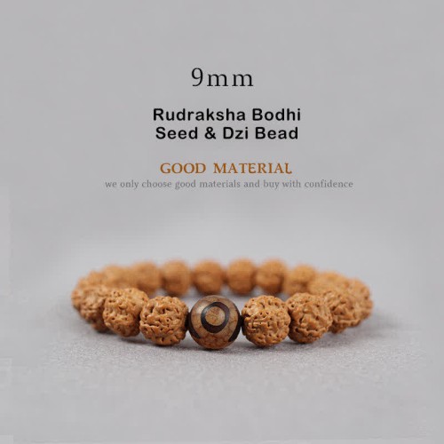Tibet Rudraksha Bodhi Seed Dzi Amber Wealth Bracelet Tibet Rudraksha Bodhi Seed Dzi Amber Wealth Bracelet