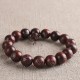 Red Sandalwood Om Mani Padme Hum Protection Bracelet Red Sandalwood Om Mani Padme Hum Protection Bracelet