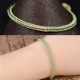 Two-Color Rope Eight Thread Peace Knot Bracelet Two-Color Rope Eight Thread Peace Knot Bracelet