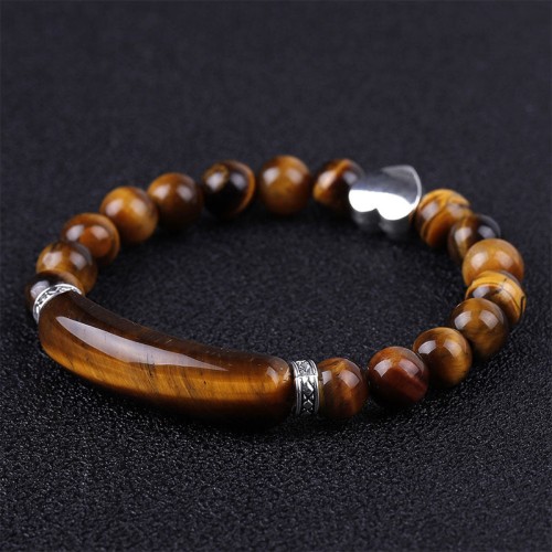 Crystal Beads Unisex Heart Bracelet Crystal Beads Unisex Heart Bracelet