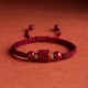 Cinnabar Om Mani Padme Hum Blessing Bracelet