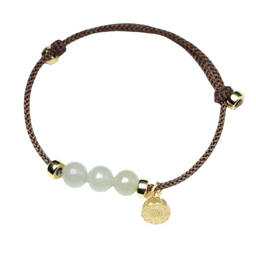 Natural Jade Lotus Seed Strength Bracelet Natural Jade Lotus Seed Strength Bracelet