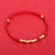 925 Silver Bamboo Design Protection Luck Braided Bracelet 925 Silver Bamboo Design Protection Luck Braided Bracelet