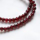 14K Gold Plated Garnet Strawberry Quartz Wrap Bracelet 14K Gold Plated Garnet Strawberry Quartz Wrap Bracelet