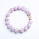 Kunzite Hetian White Jade Gourd Love Bracelet Kunzite Hetian White Jade Gourd Love Bracelet