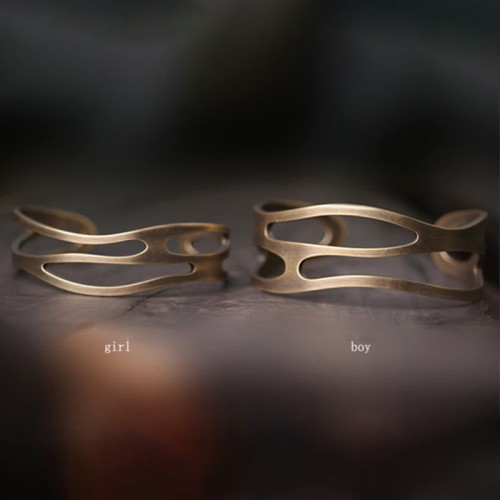 Vintage Copper Brass Wealth Cuff Vintage Copper Brass Wealth Cuff