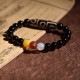 Tibetan Nine-Eye Dzi Bead Wealth Bracelet