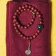 Bodhi Seed Cyan Jade Copper Peace Bracelet