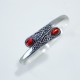 Zircon Water Drop Healing Cuff Bracelet