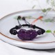 Obsidian Amethyst Citrine PiXiu Wealth Bracelet Obsidian Amethyst Citrine PiXiu Wealth Bracelet