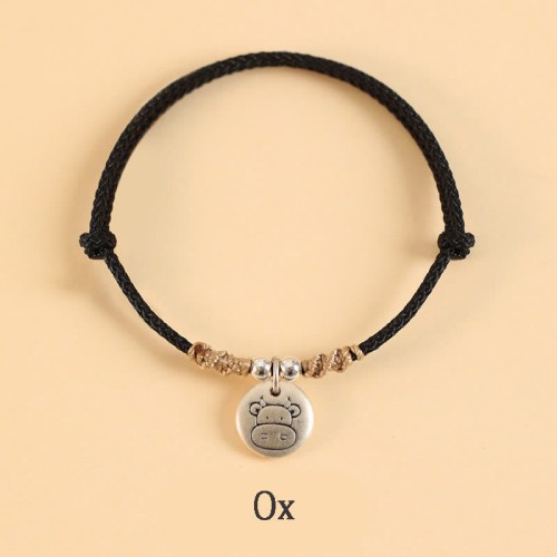Handmade 999 Silver Year of the Dragon Luck Bracelet
