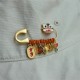Dancing Lion Lotus Copper Fortune Brooch Dancing Lion Lotus Copper Fortune Brooch