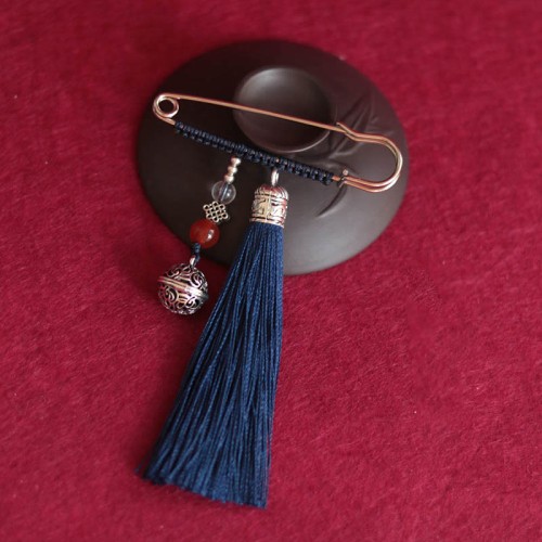 Retro Bell Tassels Brooch Retro Bell Tassels Brooch