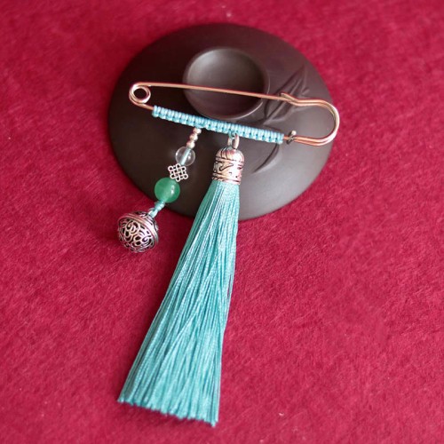 Retro Bell Tassels Brooch Retro Bell Tassels Brooch