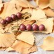 Vintage Sandalwood Agathis Ebony Beads Healing Brooch Vintage Sandalwood Agathis Ebony Beads Healing Brooch